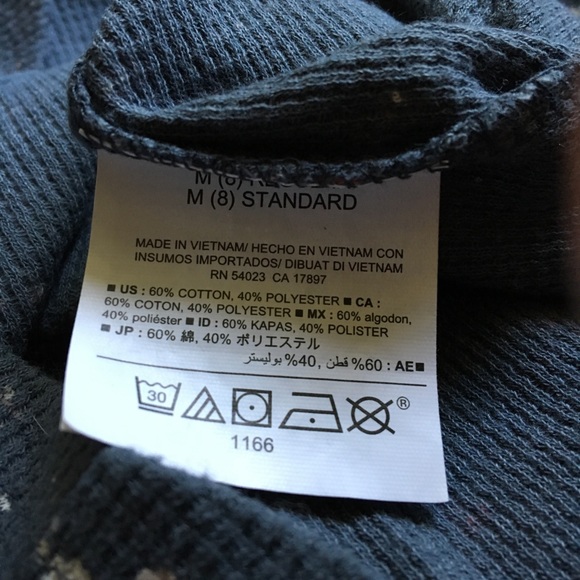 Old Navy Girls size M/8 thermal long sleeve shirt - Picture 6 of 6